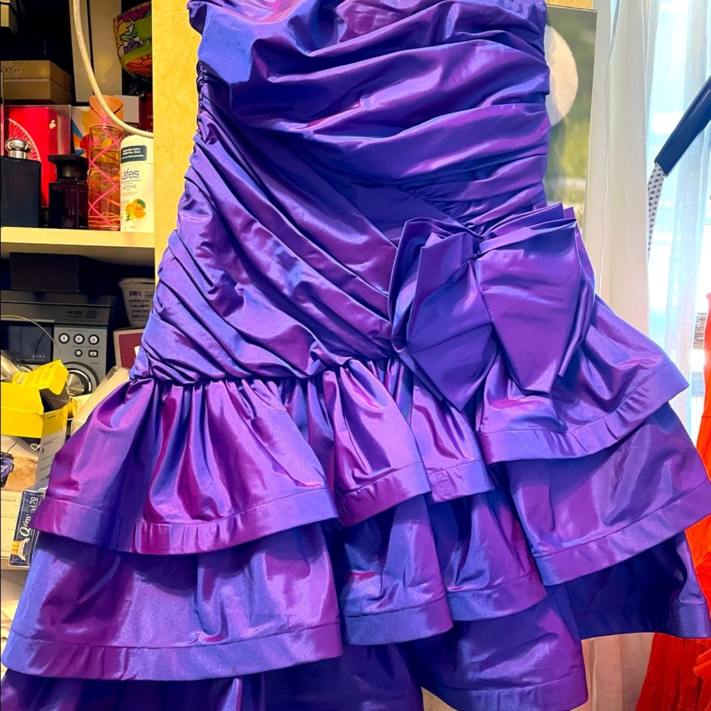 Ruffle dress for that edgy woman